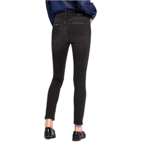 NWT Current/Elliott High Rise Skinny Stiletto Ankle Jeans Quartz Smokey Gray 24 - Picture 3 of 3